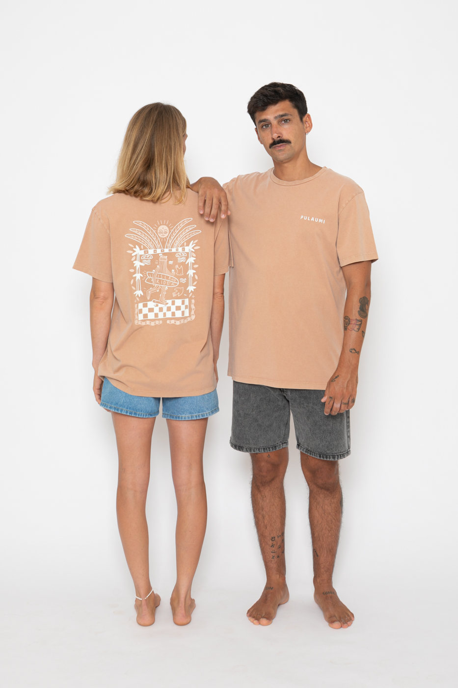 ISLAND RIDER Classic Unisex Tee. Macchiato