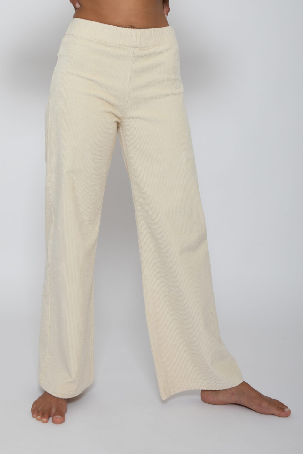 WAVES Corduroy Pants . Vanilla
